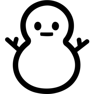 Snowman Without Snow, the previous design