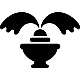 Fountain as drawn by Google in Android 4.3