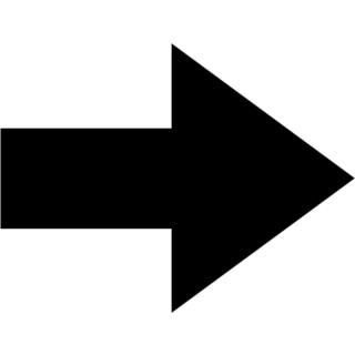 Right Arrow as drawn by Google in Android 4.3