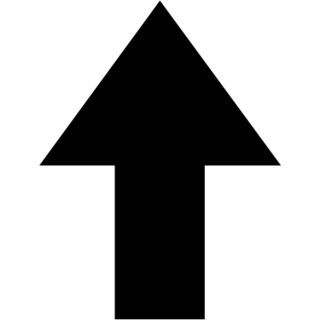 Up Arrow as drawn by Google in Android 4.3