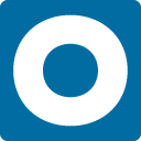 O Button (Blood Type) as drawn by Google in Android 4.4
