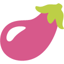 Eggplant as drawn by Google in Android 4.4