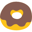 Doughnut as drawn by Google in Android 4.4