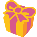 Wrapped Gift as drawn by Google in Android 4.4