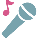 Microphone as drawn by Google in Android 4.4