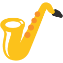 Saxophone as drawn by Google in Android 4.4