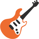 Guitar as drawn by Google in Android 4.4