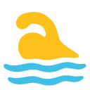 Person Swimming, the design in this release
