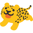 Leopardo as drawn by Google in Android 4.4