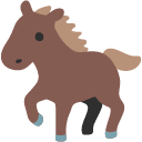 Horse as drawn by Google in Android 4.4