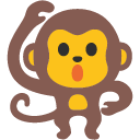 Monkey as drawn by Google in Android 4.4