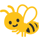 Honeybee as drawn by Google in Android 4.4