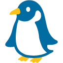 Penguin as drawn by Google in Android 4.4
