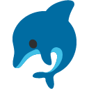 Delfin as drawn by Google in Android 4.4