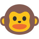 Monkey Face as drawn by Google in Android 4.4