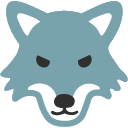 Wolf as drawn by Google in Android 4.4