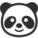 熊猫 as drawn by Google in Android 4.4