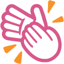 Clapping Hands as drawn by Google in Android 4.4
