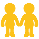 Men Holding Hands, the design in this release