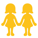 Women Holding Hands, the design in this release