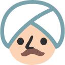 Person Wearing Turban, the design in this release