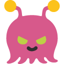 インベーダー as drawn by Google in Android 4.4