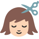Person Getting Haircut, the design in this release