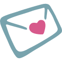 Love Letter as drawn by Google in Android 4.4