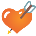 Heart with Arrow, the previous design