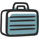 Briefcase as drawn by Google in Android 4.4