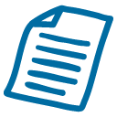 Page Facing up as drawn by Google in Android 4.4