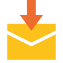 Envelope with Arrow as drawn by Google in Android 4.4