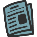 Newspaper as drawn by Google in Android 4.4
