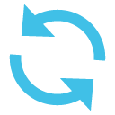 Counterclockwise Arrows Button as drawn by Google in Android 4.4