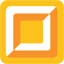 White Square Button as drawn by Google in Android 4.4