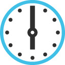 Six O’clock as drawn by Google in Android 4.4