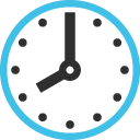 Eight O’clock as drawn by Google in Android 4.4