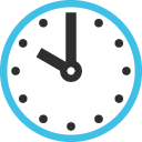 Ten O’clock as drawn by Google in Android 4.4