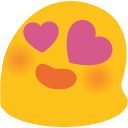 Smiling Face with Heart-Eyes, the previous design