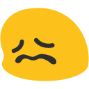 Confounded Face as drawn by Google in Android 4.4