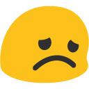 Disappointed Face, the previous design