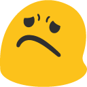 Worried Face as drawn by Google in Android 4.4