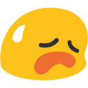 Sad but Relieved Face as drawn by Google in Android 4.4