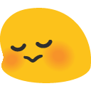 Flushed Face, the previous design