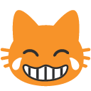Cat with Tears of Joy, the previous design