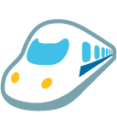 High-Speed Train as drawn by Google in Android 4.4