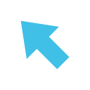 Up-Left Arrow as drawn by Google in Android 4.4
