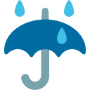 Umbrella with Rain Drops, the design in this release