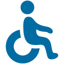 Wheelchair Symbol, the previous design