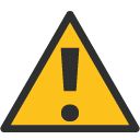 Warning as drawn by Google in Android 4.4